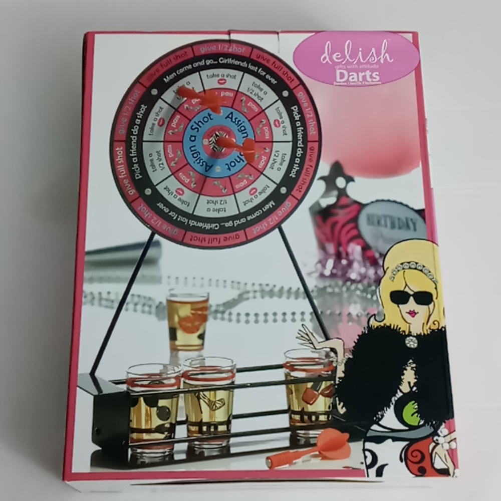 Mini Darts Shot Set Game